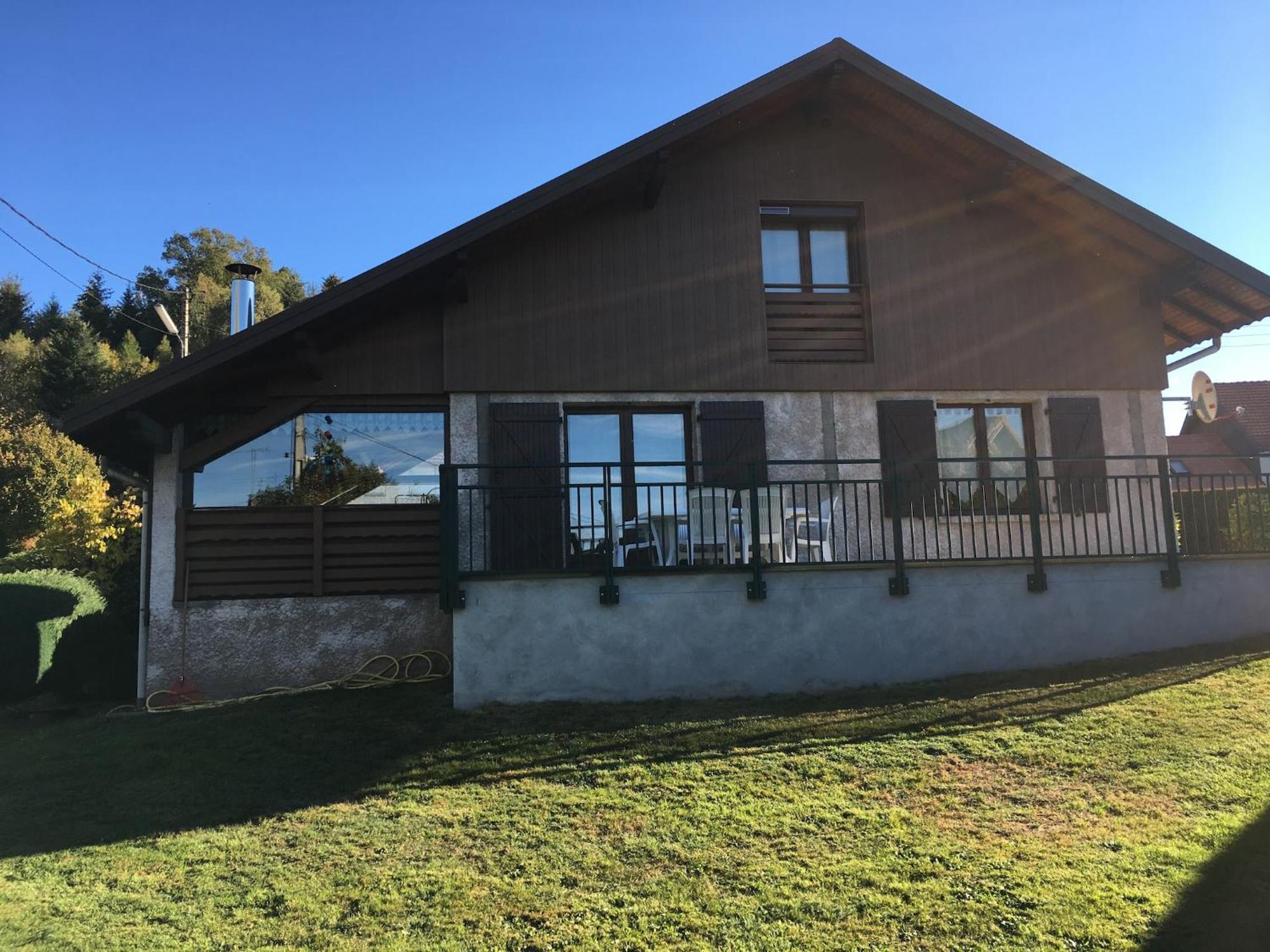 Elegant Chalet In Gerb Pal In Cosy Environment Gerbepal Exterior photo