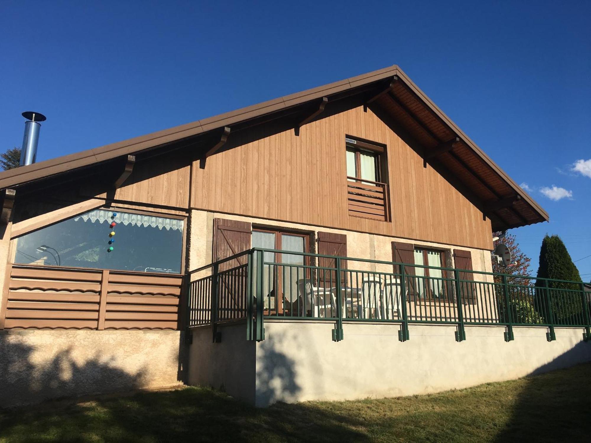 Elegant Chalet In Gerb Pal In Cosy Environment Gerbepal Exterior photo