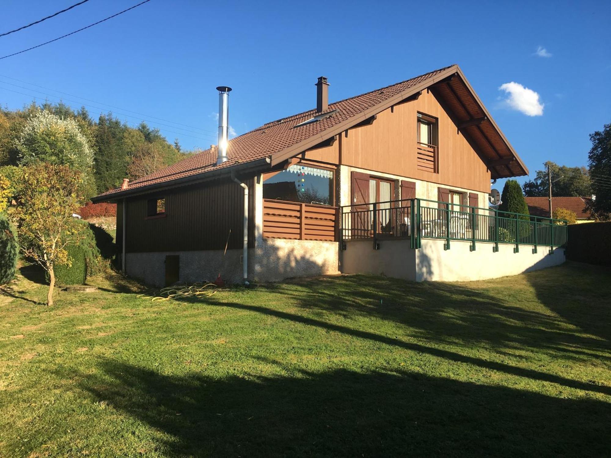 Elegant Chalet In Gerb Pal In Cosy Environment Gerbepal Exterior photo